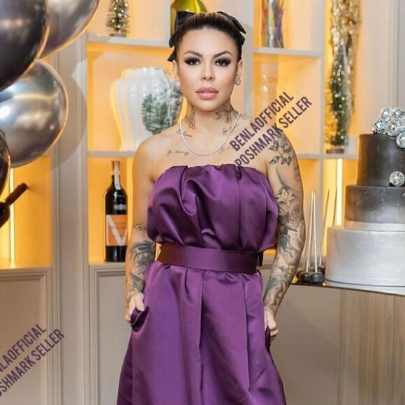 ZARA STUDIO STRAPLESS TAFFETA DRESS LIMITED EDITION - Picture 11 of 14